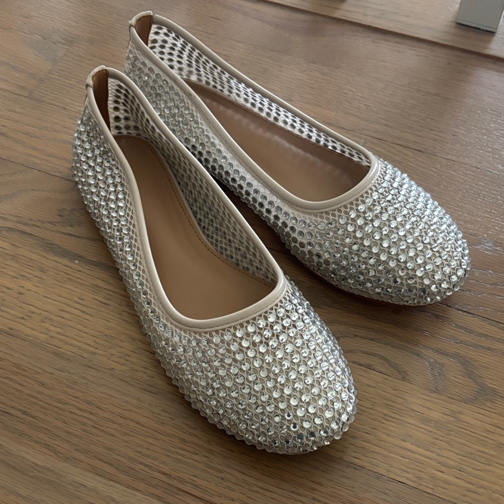 Sparkling Crystal Women's Flats
